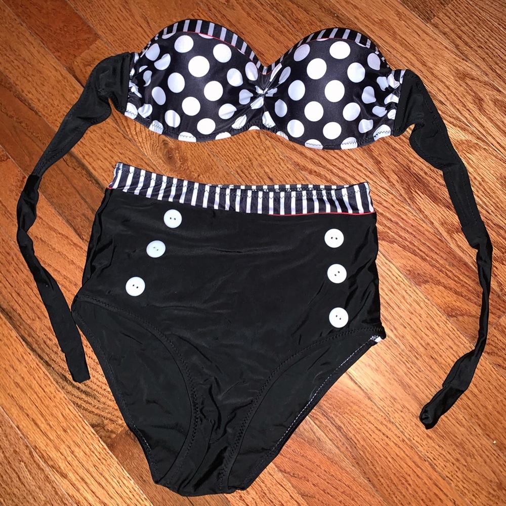 NEW, never worn, swimsuit size small